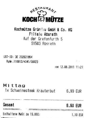 eepm Höffner Kochmütze Restaurant